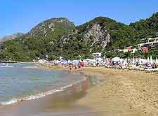 Beach picture taken on Corfu (Kerkyra)