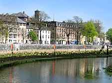 Further summer photo of the city centre and River Lee