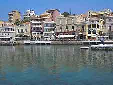 Photograph of the Agios Nikolaos waterfront