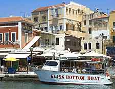 View of Chania harbour
