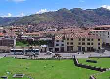 Panoramic view of the city centre