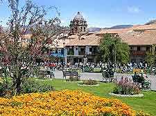 Photo showing the Plaza de Armas