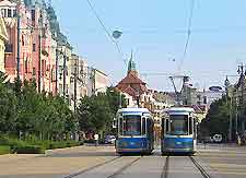 Further picture of trams