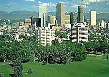 View of the city of Denver