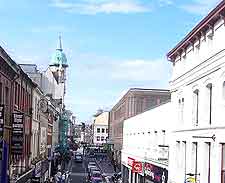 Image showing shops in the city centre