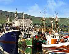 Dingle Harbourfront photo taken in the summer