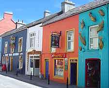 Image showing shops in the town centre