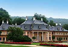 View of the Pillnitz Palace and Grounds (Schloss Pillnitz)