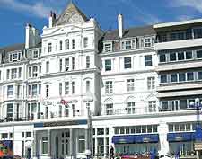 Close-up image showing the Cavendish Hotel on the Grand Parade