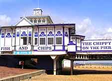 Picture of fish and chip shop on the Victorian pier