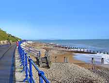 View of the nearby Holywell seafront