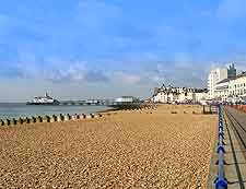 Further image of the beach and promenade