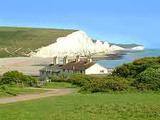 View of the Seven Sisters cliffs