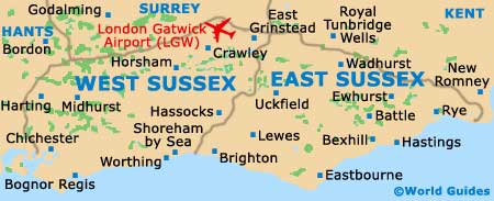 Sussex Map