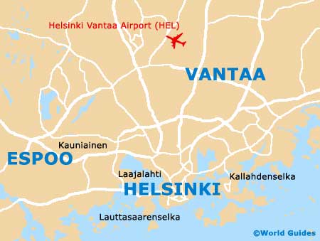 Small Helsinki Map