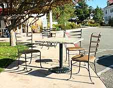 Image showing outside tables in Estes Parks