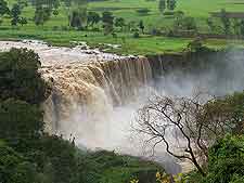 Photograph of the Blue Nile Tisisat Falls