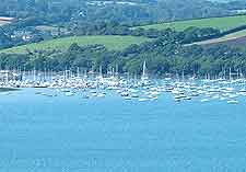 Scenic picture of Falmouth's Roseland Peninsula
