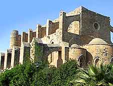 Photo of old church in the city