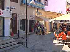 Picture of cafes and shops