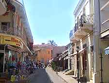 Photo of local street and shops