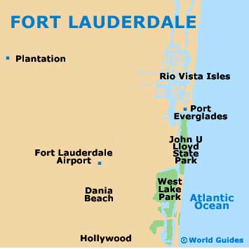 Small Fort Lauderdale Map