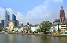 Frankfurt Skyline panorama