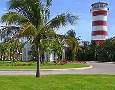 Image of the Port Lucaya Lighthouse
