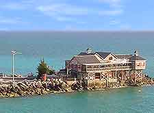 Close-up picture of the Pier Restaurant