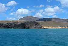 View of the island of Fuerteventura
