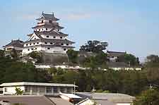 View of historic Karatsu Castle