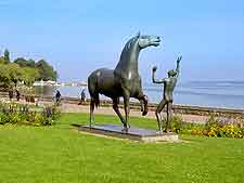 Image of horse sculpture in Geneva
