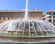 Picture of fountain in the Central Plaza