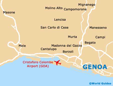 Small Genoa Map