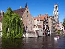 Picture of a river cruise in Bruges