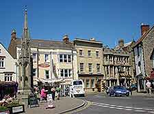 Photo of town centre roads