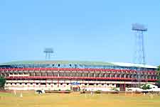 Picture of Fatorda Stadium in nearby Margao