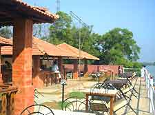 Photo of eatery with waterfront views