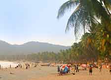 Photo on Palolem Beach in the South Goa District