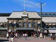 Photo of the Central Train Station (CentralStationen)