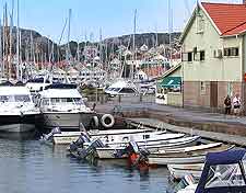 Marina picture, showing yachts