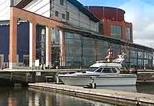 Close-up view of the Opera House