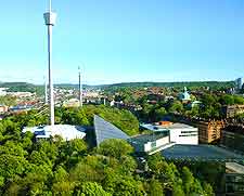 Gothenburg skyline view