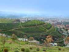 Photo showing the Generalife Gardens, Granada