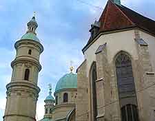 Photo showing the famous Domkirche (Cathedral)