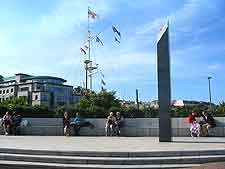 Picture of the Liberation Monument on Guernsey