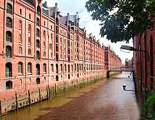 View of Speicherstadt