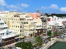 Further photograph of Front Street, Hamilton, Bermuda