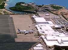 L. F. Wade International Airport runway view