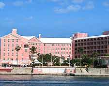 Close-up photo of the popular Fairmont Hamilton Princess, Bermuda Resort Hotel